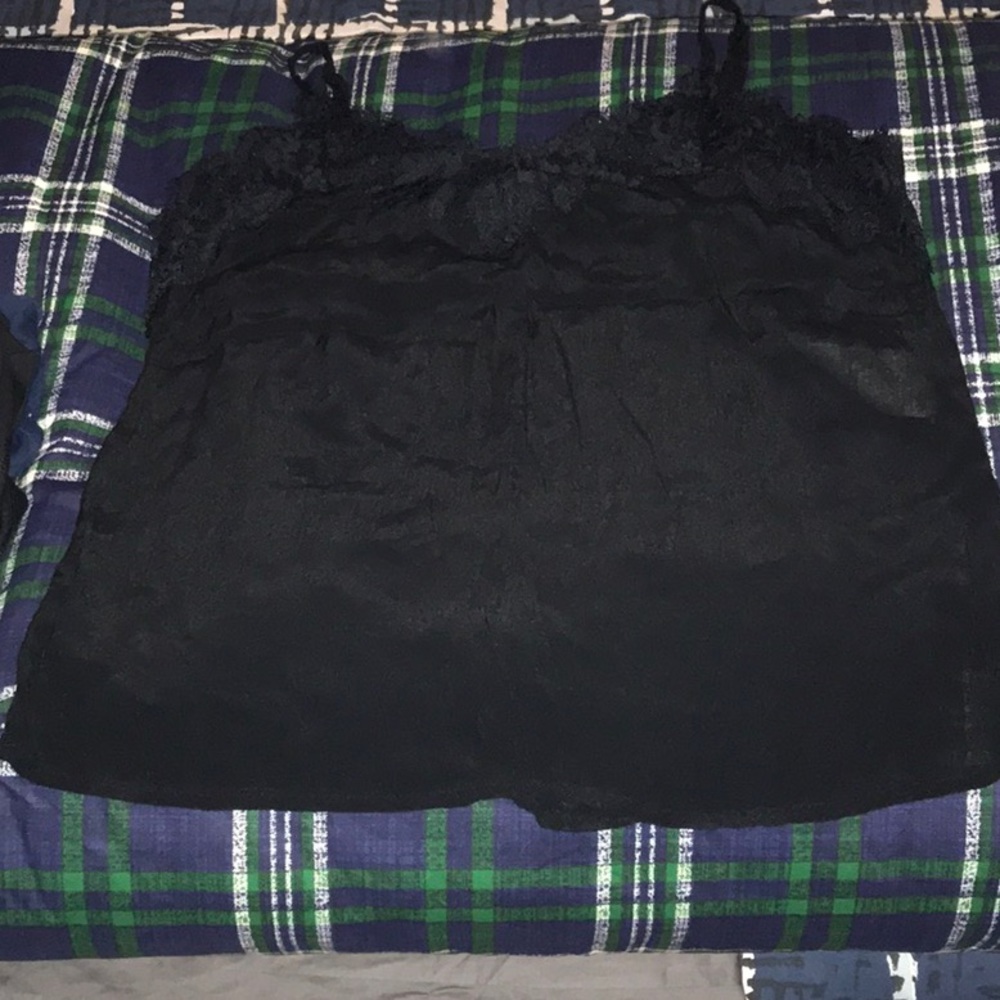 Abercrombie and Fitch lace black camisole